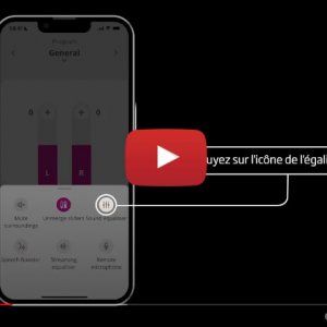 Vidéo : Comment régler l'égalisateur de son dans l'application Oticon Companion ? - Audition Conseil