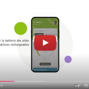 Vidéo : Personnaliser son expérience d'écoute avec l'app myPhonak Junior - Audition Conseil