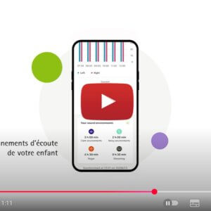 Vidéo : Temps de port et environnement sonores, nouvelles fonctionnalités de l'app myPhonak Junior - Audition Conseil