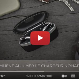 Vidéo : Comment allumer le chargeur nomade Widex SMARTRIC ? - Audition Conseil